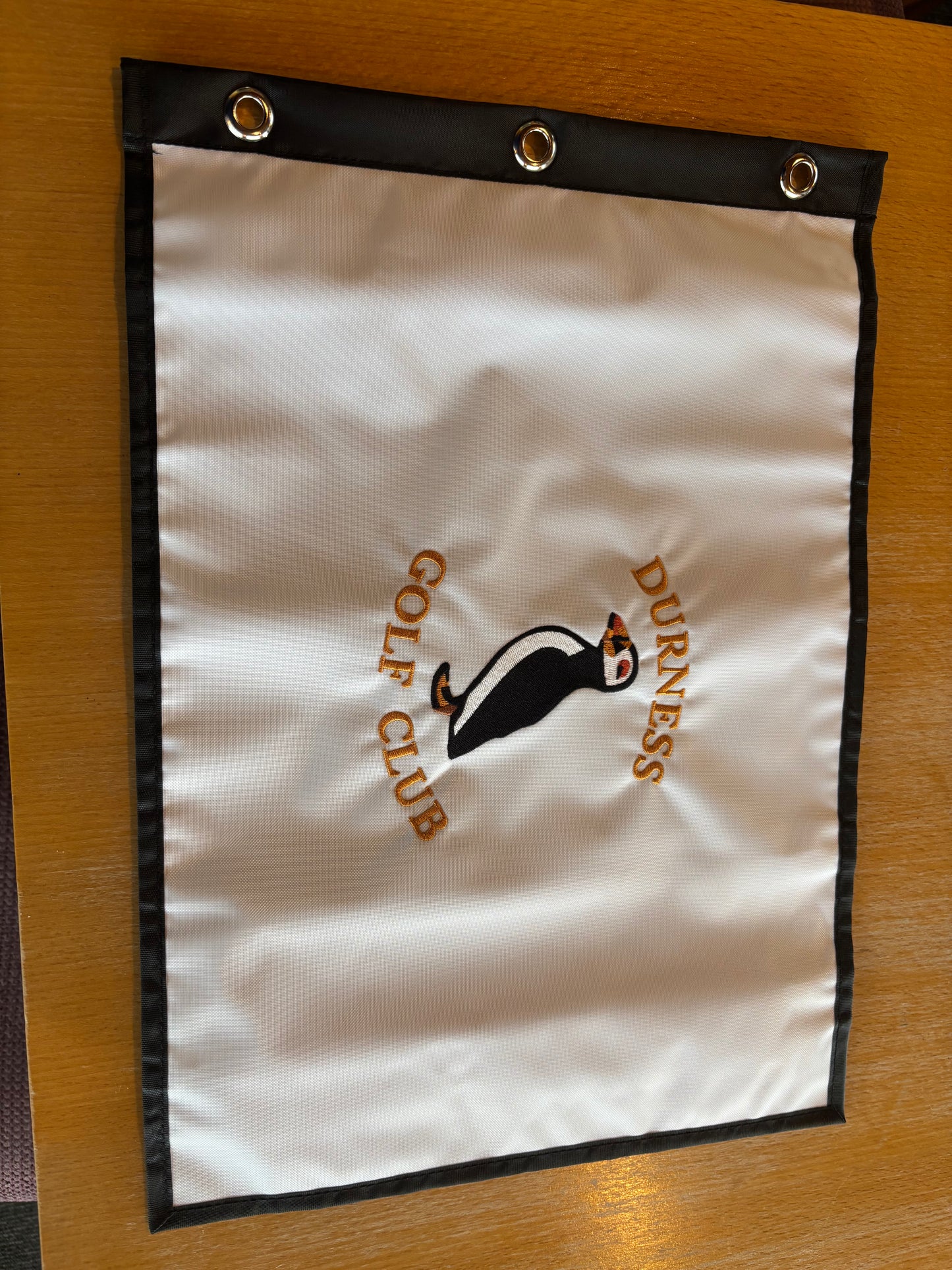Durness Pin Flag White