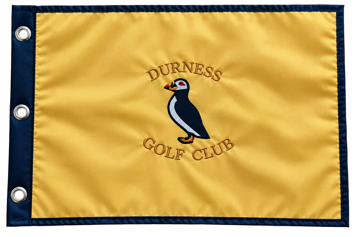 Durness Pin Flag Yellow