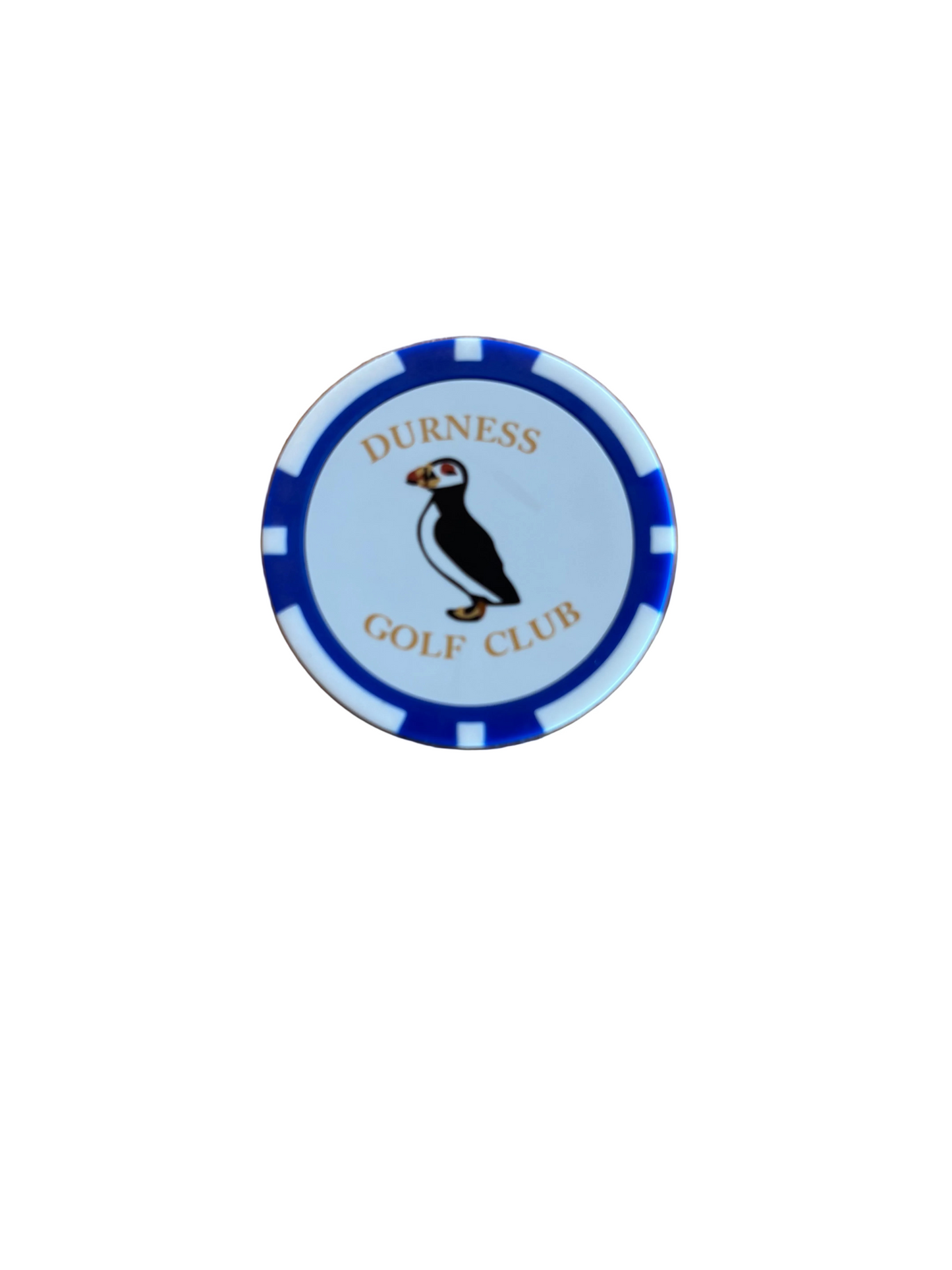 Casino Marker White/Blue