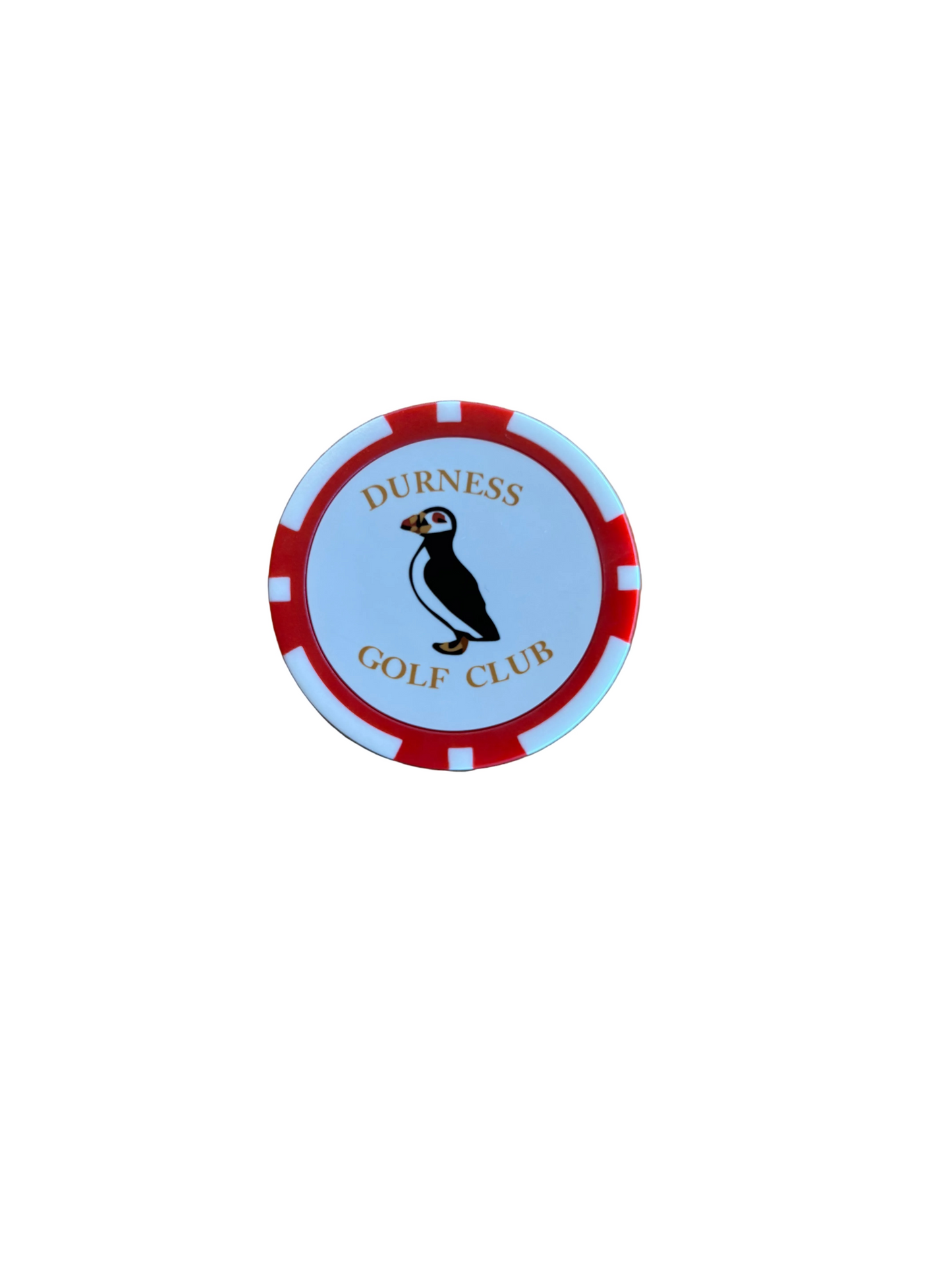 Casino Marker White/Red