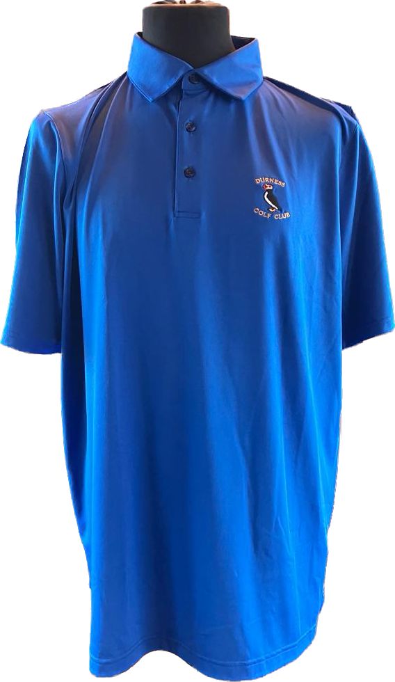 Glenmuir Silloth Mens Tailored Collar Performance Golf Shirt