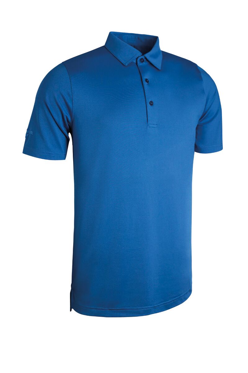 Glenmuir Silloth Mens Tailored Collar Performance Golf Shirt